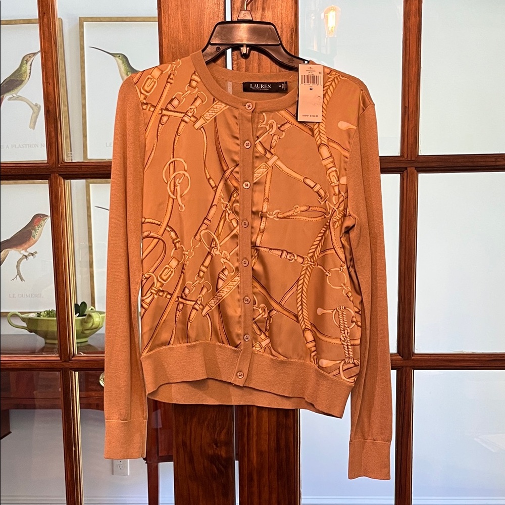 Ralph Lauren Tan Graphic Henley